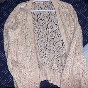 PINK ROSE brand Crochet sweater